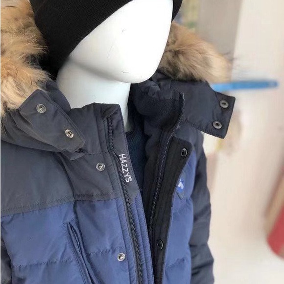 Hazzys kids boys down jacket coat 7Y - Picture 13 of 13